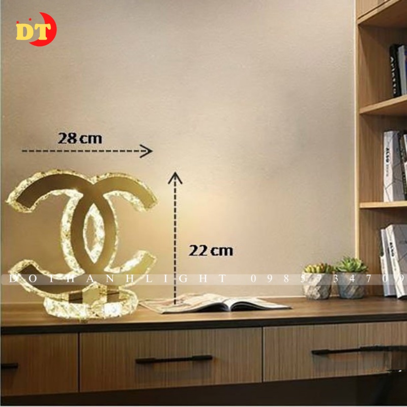 Đèn bàn phale trắng trang trí phòng ngủ phòng khách cao cấp hàng thiết kế DHQ