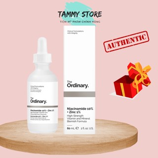 Serum The Ordinary Niacinamide 10% + Zinc 1% giảm mụn, se khít lỗ chân lông, trắng sáng da