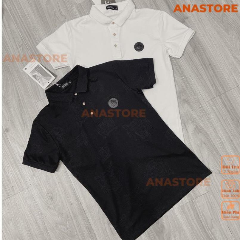 Áo polo nam cổ trụ, áo thun cotton lạnh Quảng Châu cao cấp phong cách thời trang công sở, trẻ trung ANASTORE