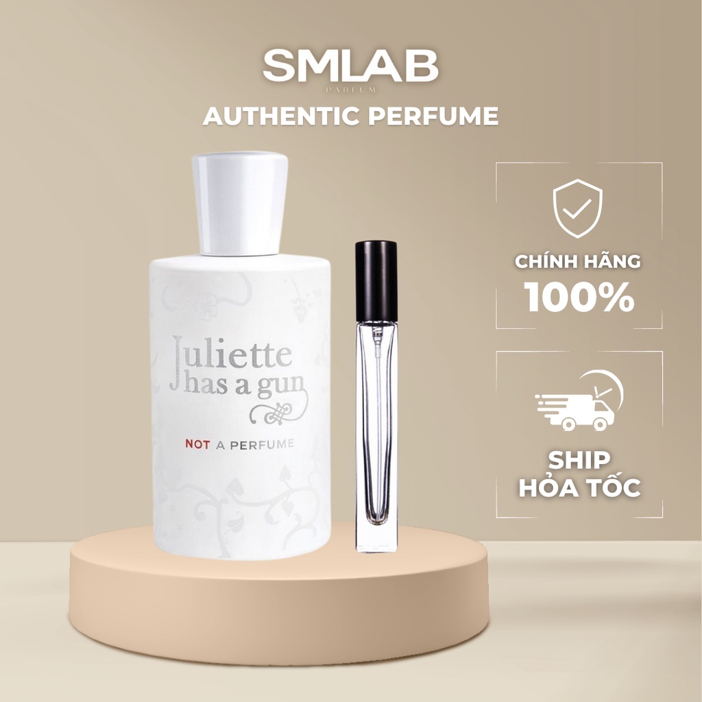 Nước hoa unisex JULIETTE HAS A GUN NOT A PERFUME dung tích 10ml ⚡HÀNG CHÍNH HÃNG⚡