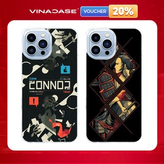 Ốp Lưng Iphone 16 Pro/15+/14/13 Pro Max/12/XS/...Từ Tính Hỗ Trợ Sạc Không Dây Hình Connoz