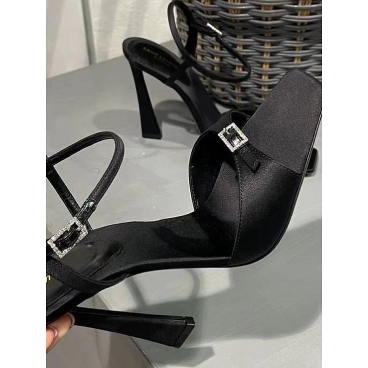 Giày Cao Gót Mũi Vuông Đế Bệt Thời Trang Dành Cho Nữ