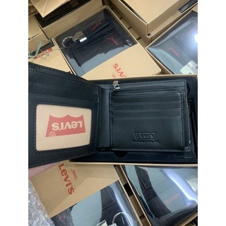 ví L.evis nâu full box túi giấy