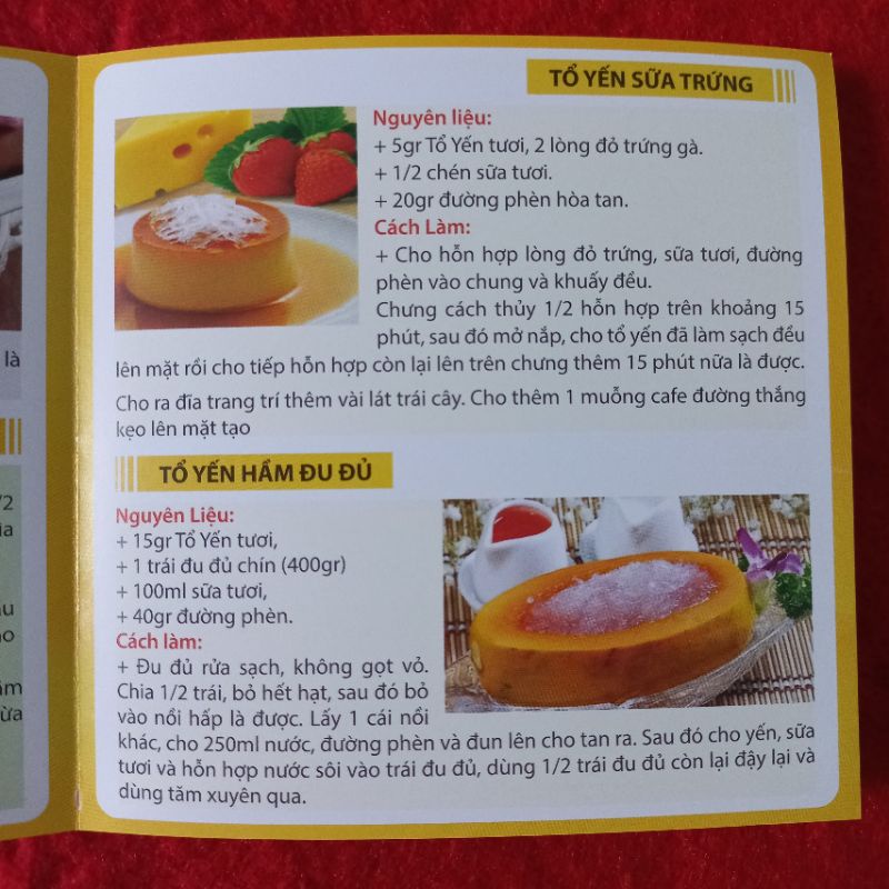 Cẩm nang yến sào