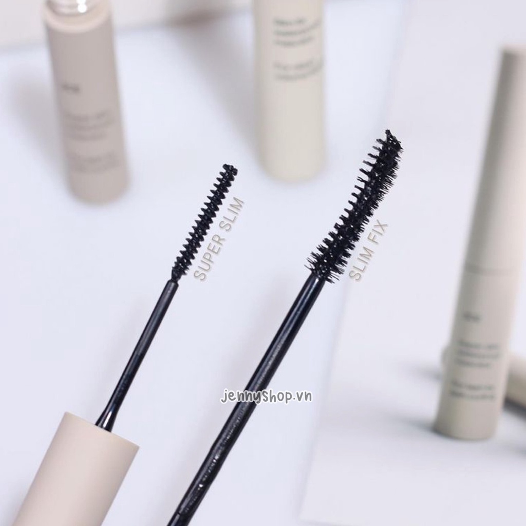Chuốt Mi 3CE Super Slim & Slim Fix Waterproof Mascara