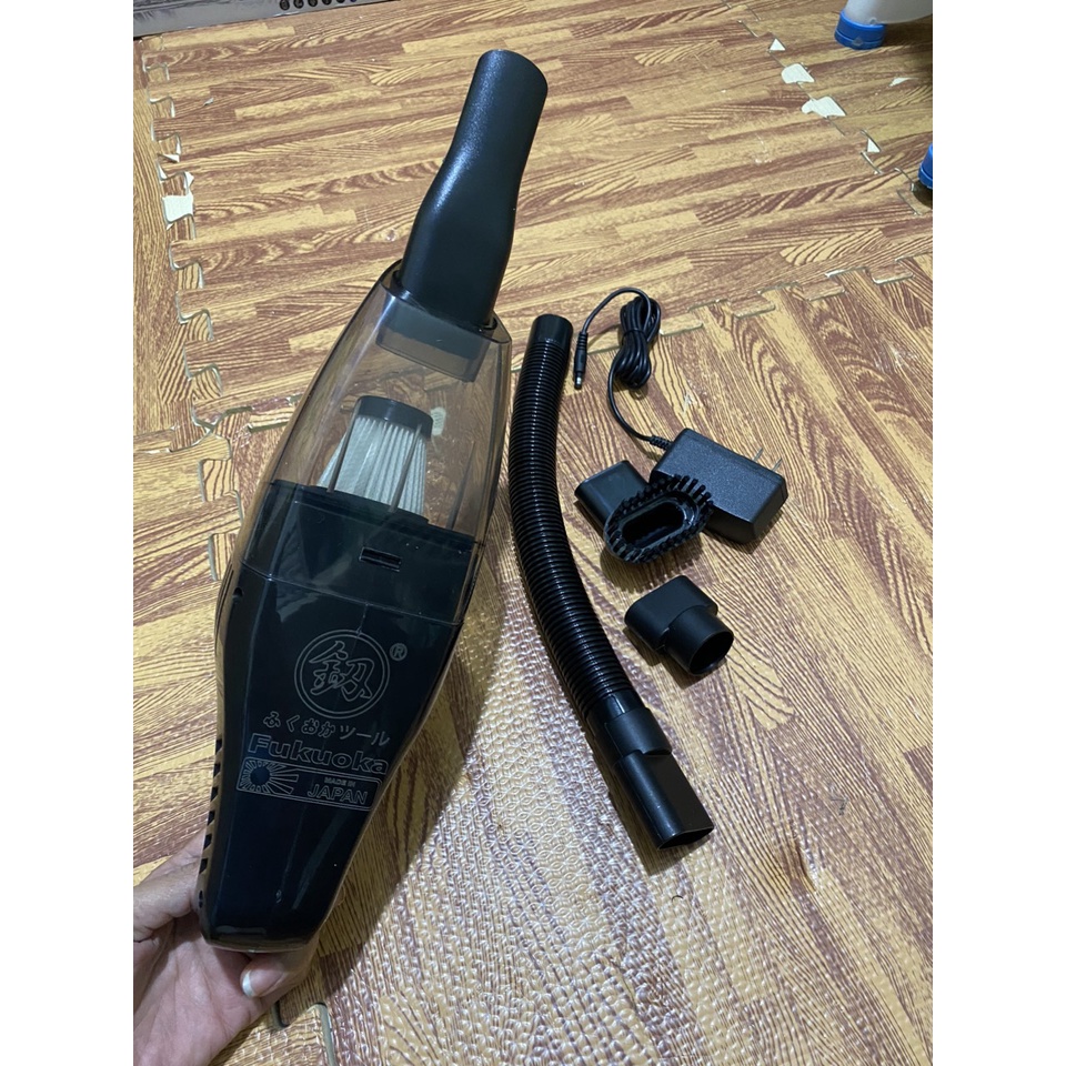 May hút bụi mini sạc pin nhật bãi
