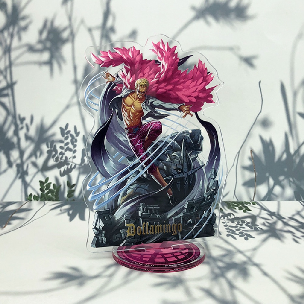 Mô hình One Piece - Tấm Mica 3D các nhân vật trong One piece để bàn cực đẹp