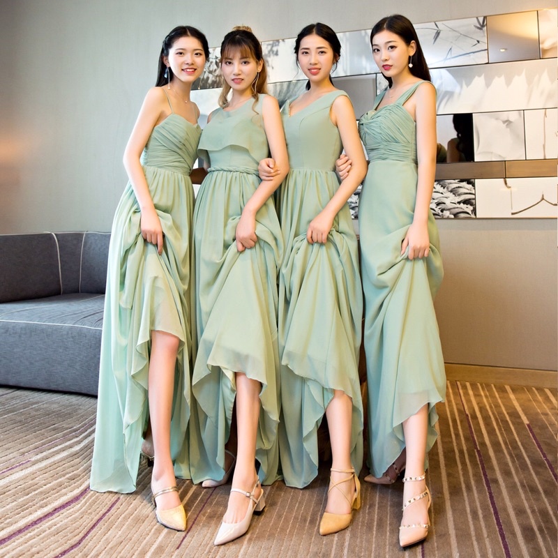 Đầm dự tiệc dáng dài [hàng sẵn]