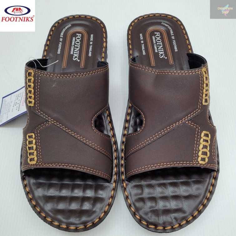 Dép Da Nam Quai Ngang FPU33- 0942M