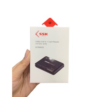 Đầu Đọc Thẻ Nhớ SSK - Đọc Thẻ Micro SD/ SD / CF/ M2 / MS