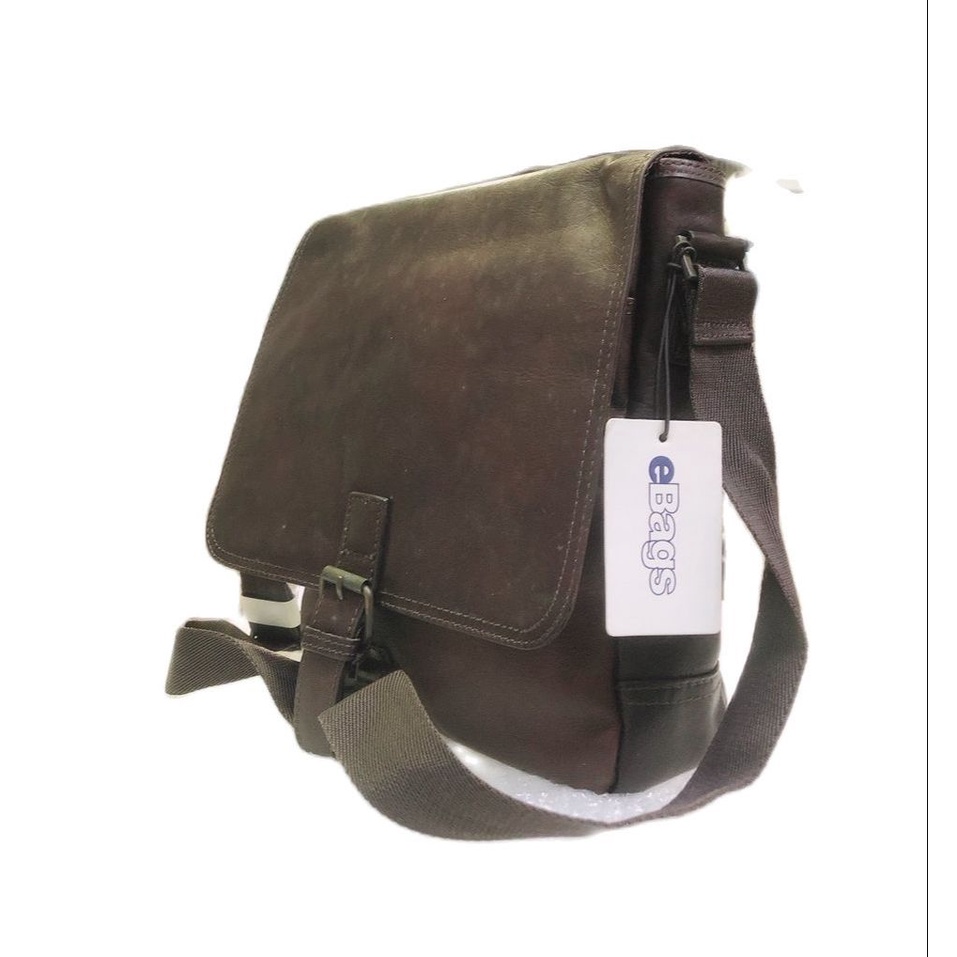 Túi đựng ipad, sách điện tử hoặc máy tính bảng màu nâu da thật Ebags (Mỹ)
