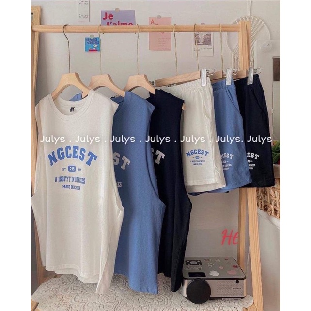 Bộ tanktop NGC có kèm bra H2B877