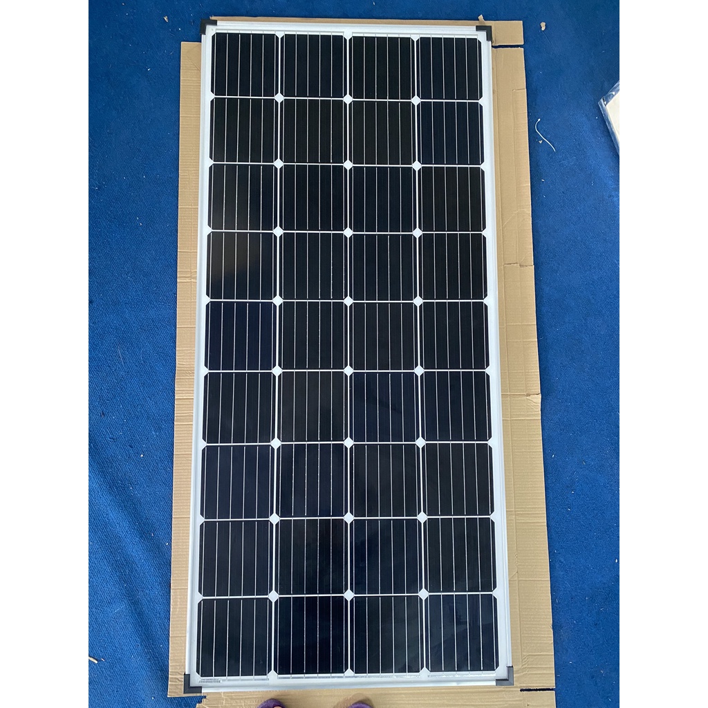 Tấm pin năng lượng mặt trời Mono 150W Donghui chính hãng, Full-cell công nghệ 5 busbar tối ưu hiệu suất chuyển đổi.