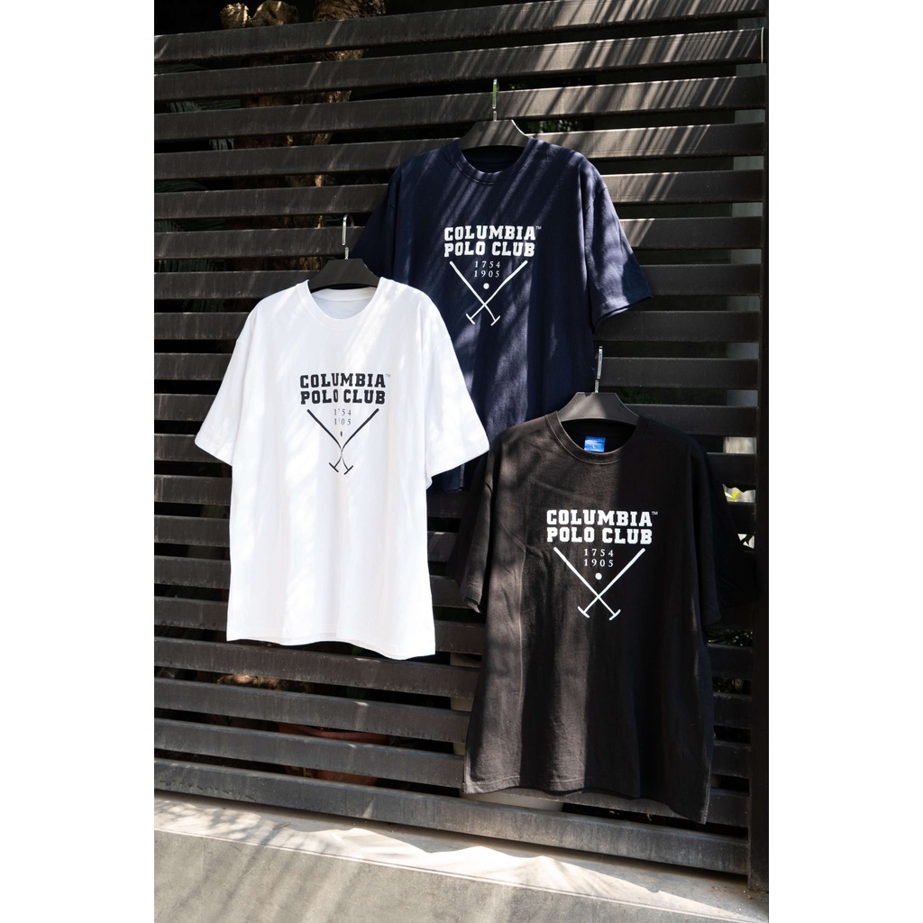 ÁO PHÔNG COL.UM.BIA LOGO POLO CLUB PHONG CÁCH BASIC