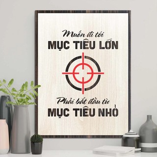 Tranh slogan tạo động lực treo tường - Tranh slogan trà sữa - Mẫu mã đa dạng, thiết kế theo yêu cầu