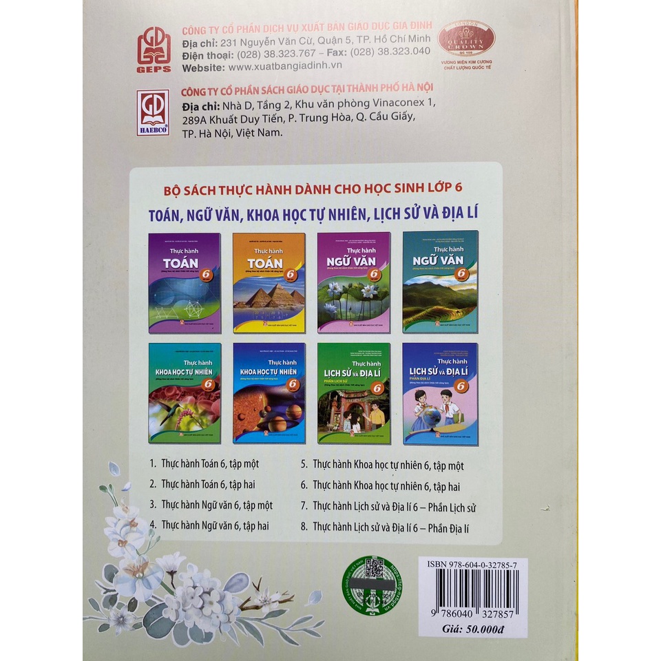 Sách - Thực hành toán 6 tập 2 ( Chân trời sáng tạo )