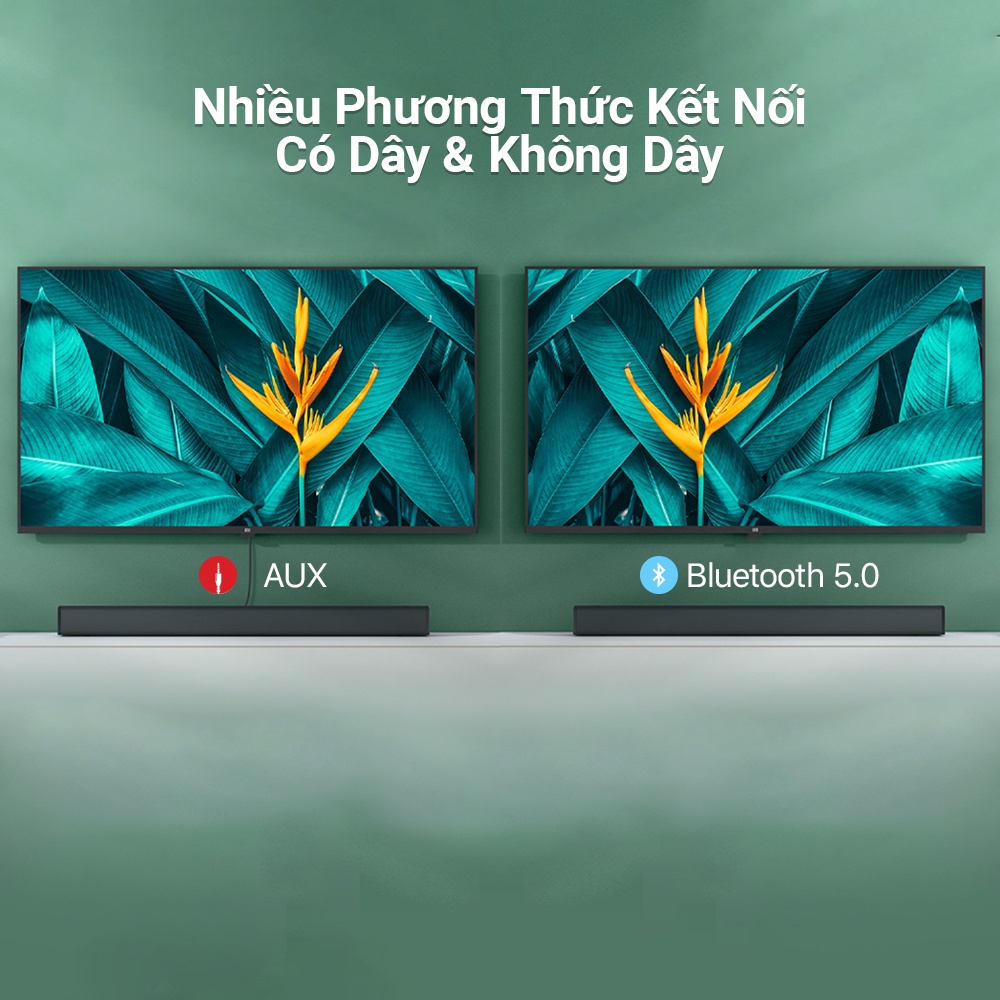 Loa TV Redmi Soundbar TV Xiaomi Kết nối Bluetooth AUX Bluetooth 5.0 Hàng chính hãng
