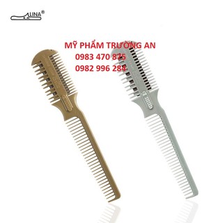 Lược cắt mỏng tóc, tỉa mỏng tóc thingning razor comb double-side - tal203k