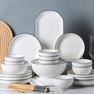 Bát đĩa gốm sứ cao cấp mã  LP9S
