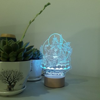 Đèn 3D Ngài Liên Hoa Sanh