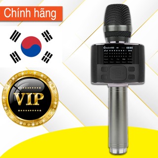 Micro Bluetooth  Miracle M100 Hát Karaoke Trên Điện Thoại Di Động Chất Lượng Cao Chính Hãng Hàn Quốc ( Mẫu Mới )