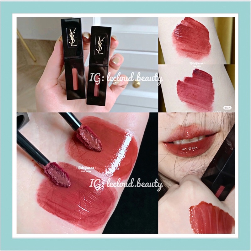 Son YSL Vinyl Cream Lip Stain 440-441-610-416-407