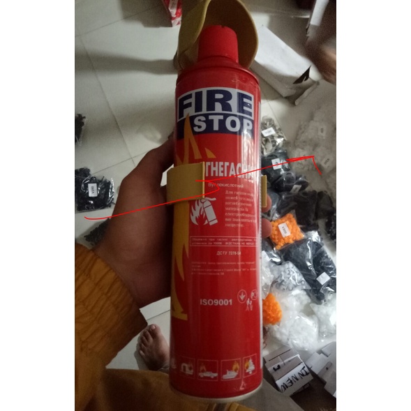 (Sỉ - Lẻ) Bình cứu hoả 980ml dạng xịt. Bình chữa cháy mini FireStop