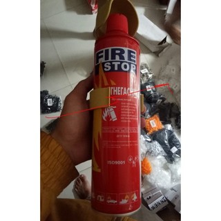 Bình cứu hoả 980ml dạng xịt. Bình chữa cháy mini FireStop