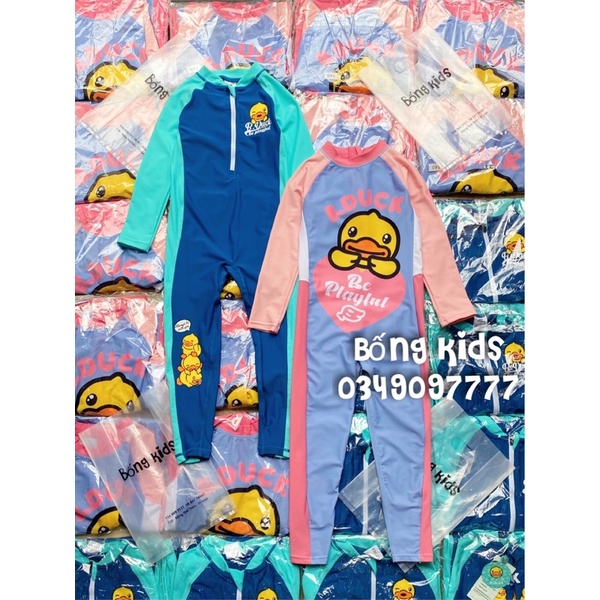 Đồ Bơi Liền Thân Dài Bé Trai &amp; Bé Gái Vịt B.Duck