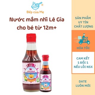 Nước mắm cho bé ăn dặm Lê Gia, Shop Bếp Của Mẹ