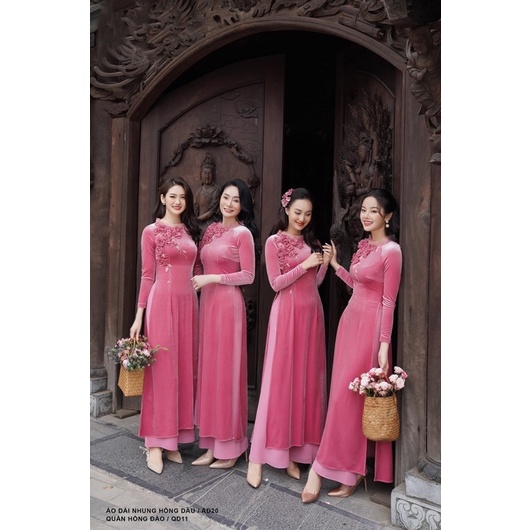 Hoa cài áo thủ công- Dây hoa kết hợp dài 18cm- Nhiều màu- Cài áo dài trơn, đầm trơn