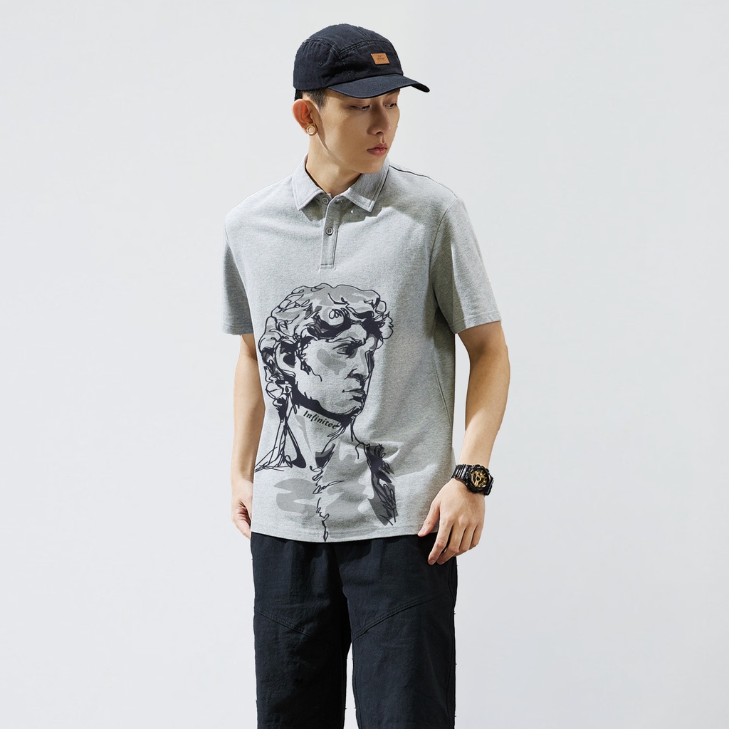 Áo Polo 100% US Cotton, form Unisex, chính hãng INFINITEE