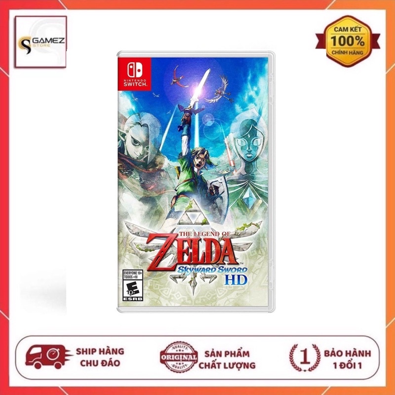 Đĩa Game The Legend of Zelda: Skyward Sword HD Cho Máy Nintendo Switch