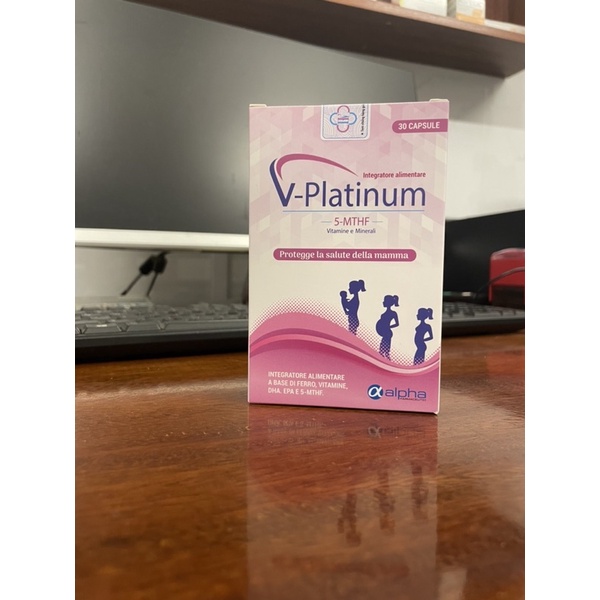 V- Platinum 5MTHF Tăng thụ thai với người có đột biến gen MTHFR, Chống dị tật thai nhi và giảm nguy cơ sảy thai