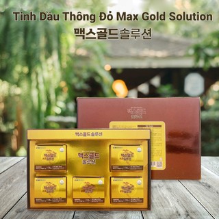 Tinh Dầu Thông Đỏ Max Gold Solution 120 Viên