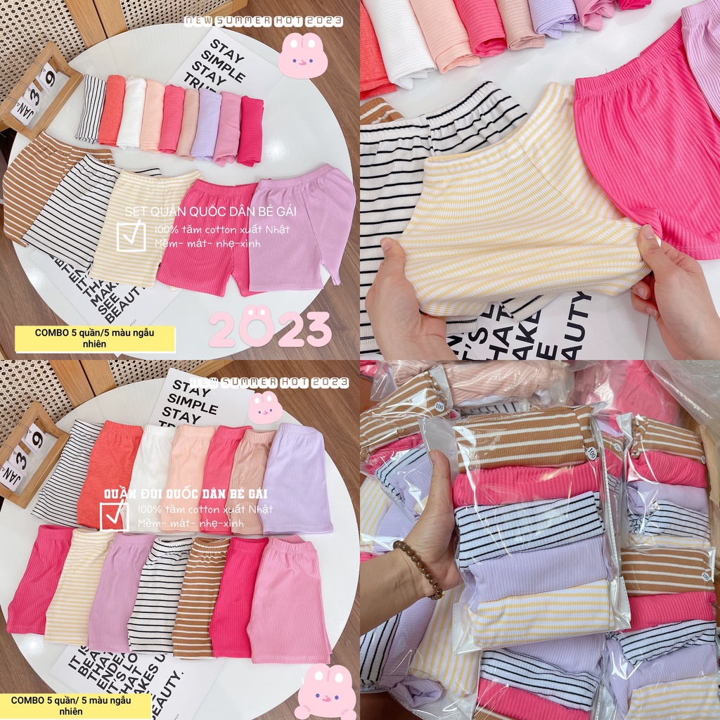 SET 5 QUẦN ĐÙI TĂM XUẤT NHẬT BÉ TRAI BÉ GÁI