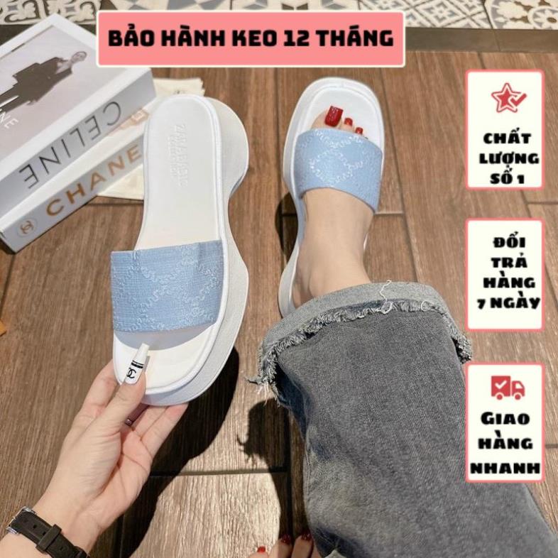 DÉP QUAI NGANG BẢNG VẢI ĐẾ ĐÚC 5 PHÂN