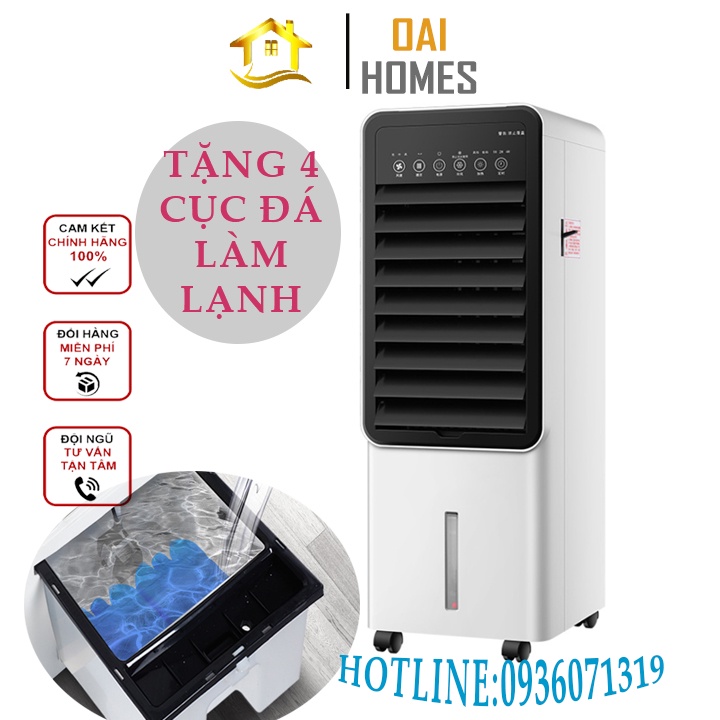 Quạt Hơi Nước Điều Hòa 2 Chiều Nóng Lạnh Sưởi Dùng Cả Mùa Hè và Mùa Đông - Oai Homes