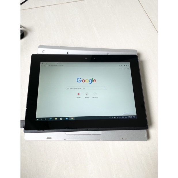Máy tính bảng NEC Ram 4G SSD128  màn 10.1 inches Pin 5h-7h chạy Windows10 64bit
