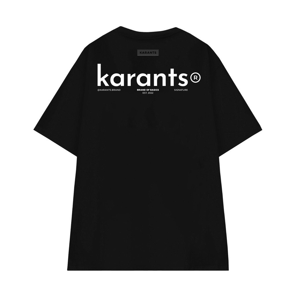 Áo Thun Unisex Local KARANT Vải cotton 100% cao cấp dành cho nam và nữ