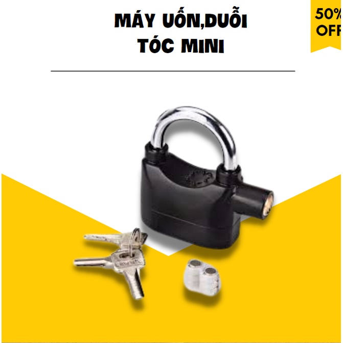 Ổ Khóa Chống Trộm Ổ Khóa Báo Động Có Còi Hú -shianhome-