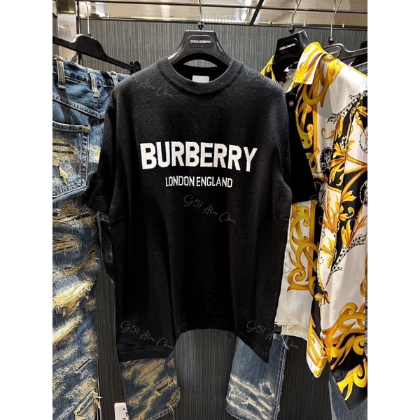 Áo phông len - Burberry - BBR London England Basic logo