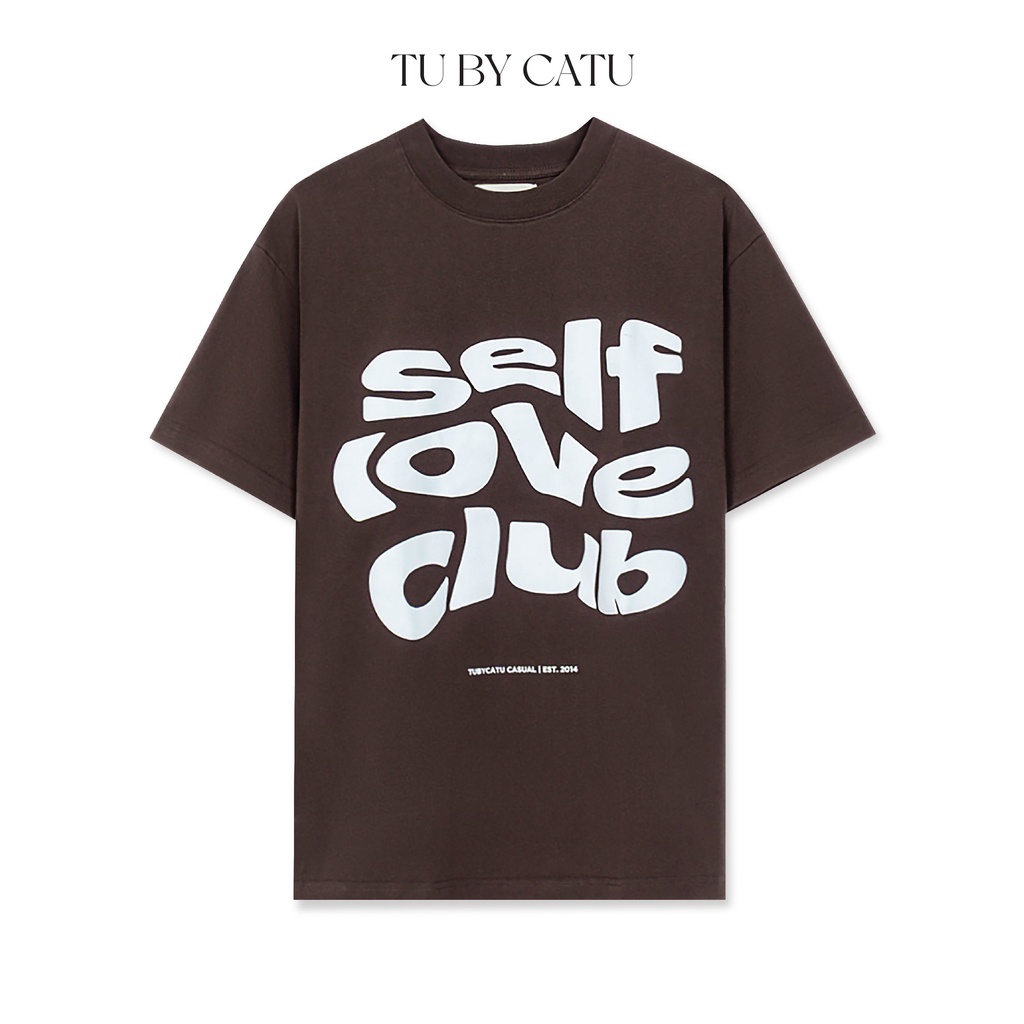 TUBYCATU | Áo thun brown selfloveclub tee