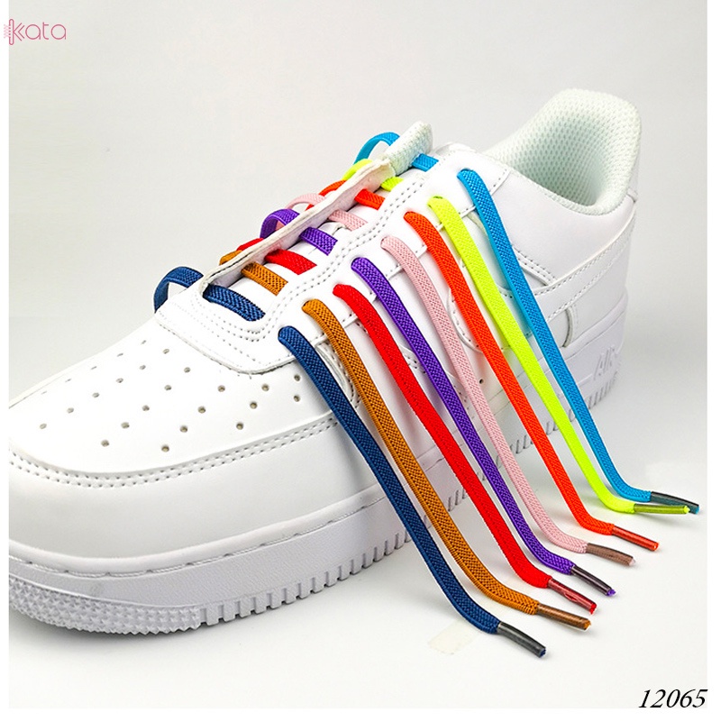 Dây Giày Lười Đàn Hồi Khóa Kim Loại Tiện Lợi Phù Hợp Nam Nữ Trẻ Em 12065