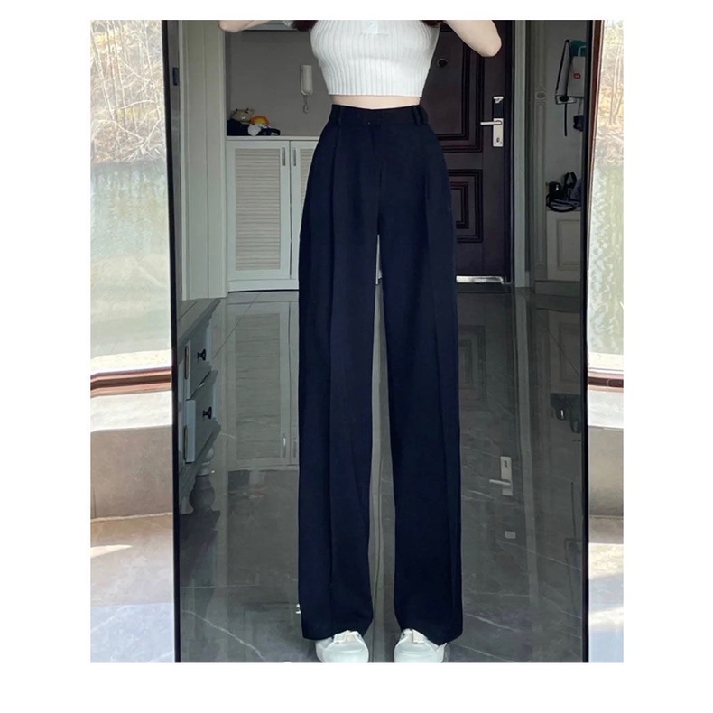 Quần Vải Size XS Bốn Màu Có Lưng Chun Dáng Dài Siêu Hack Dáng Cho Nàng 1m43