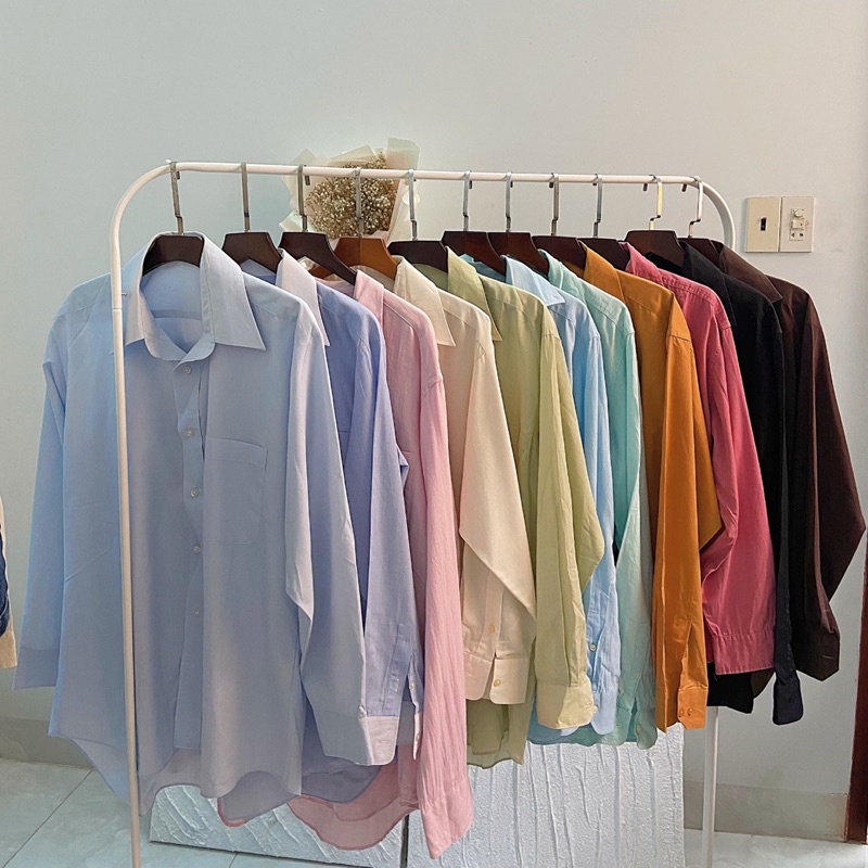 Sơ Mi 2 hand oversize