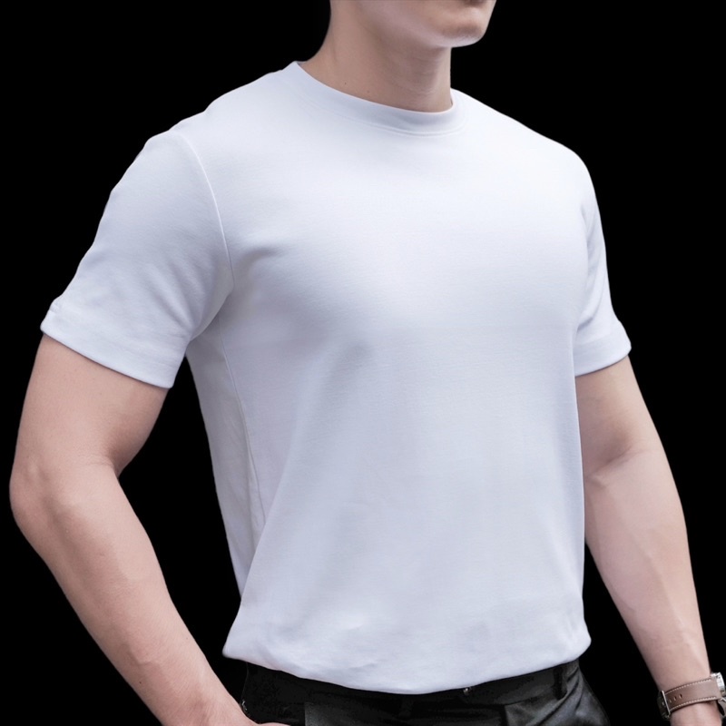Áo thun nam cổ tròn SOL BOX cotton cao cấp, tôn dáng, đơn giản 3 màu trắng, đen, nâu