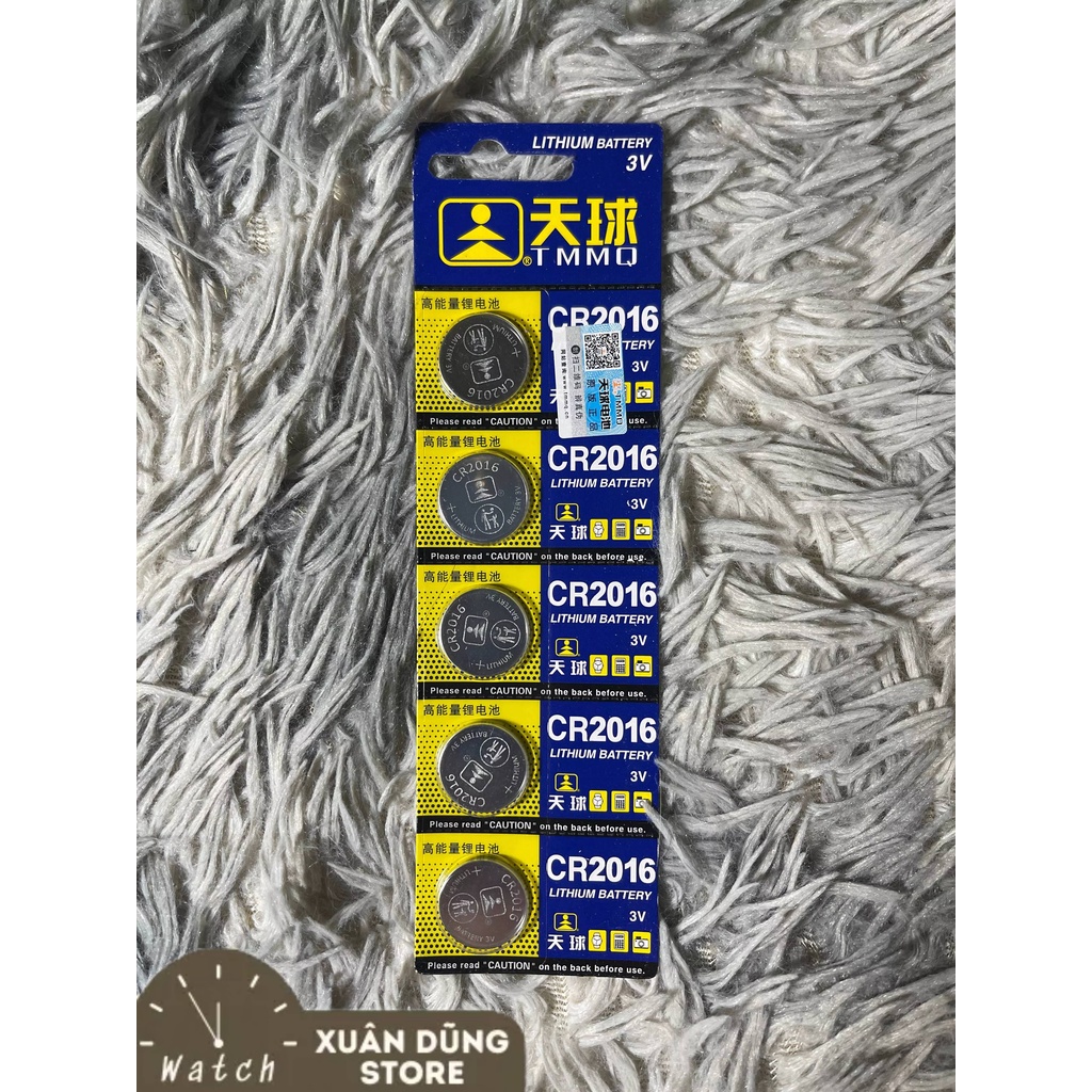 Pin TMMQ CR2032/CR2016 thay pin đồng hồ đeo tay, chìa khoá từ, máy tính casio, ...