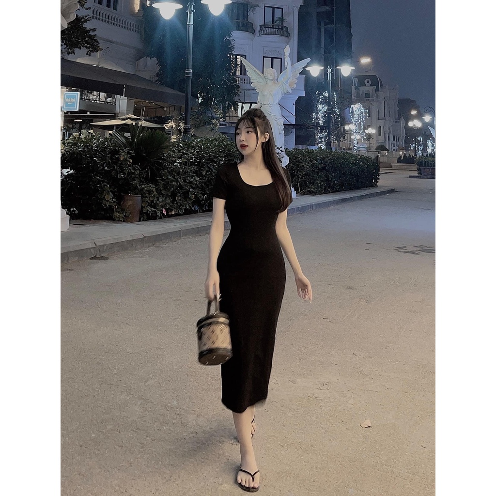 Váy body tôn dáng 4 màu xinh