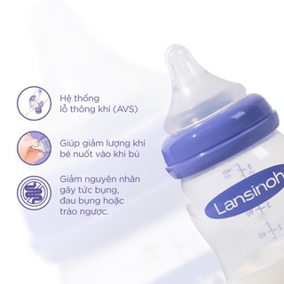 Combo 2 Núm Ty Cổ Rộng Lansinoh Size S